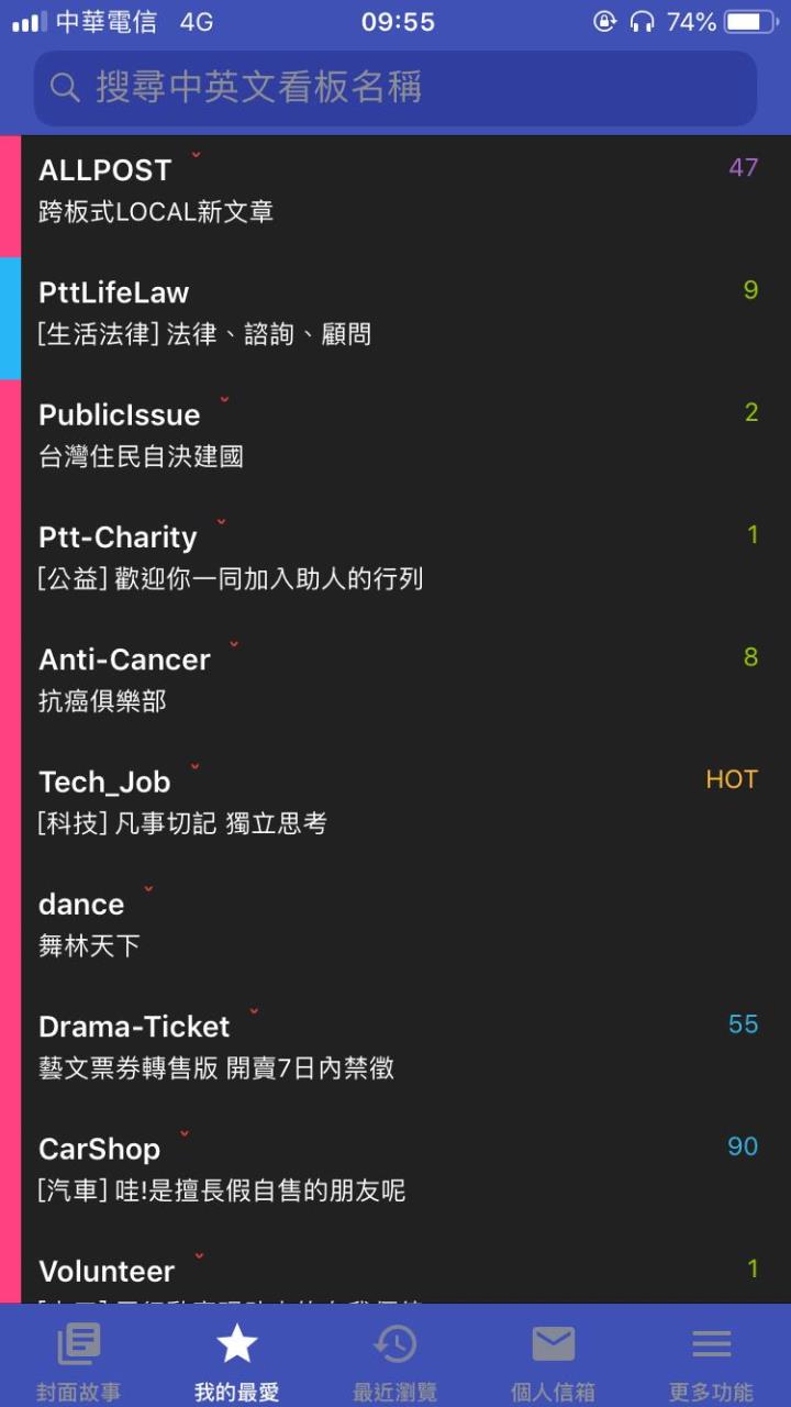 心得 手機上的ptt App Jptt Pitt Moptt Puty Mo Ptt 鄉公所